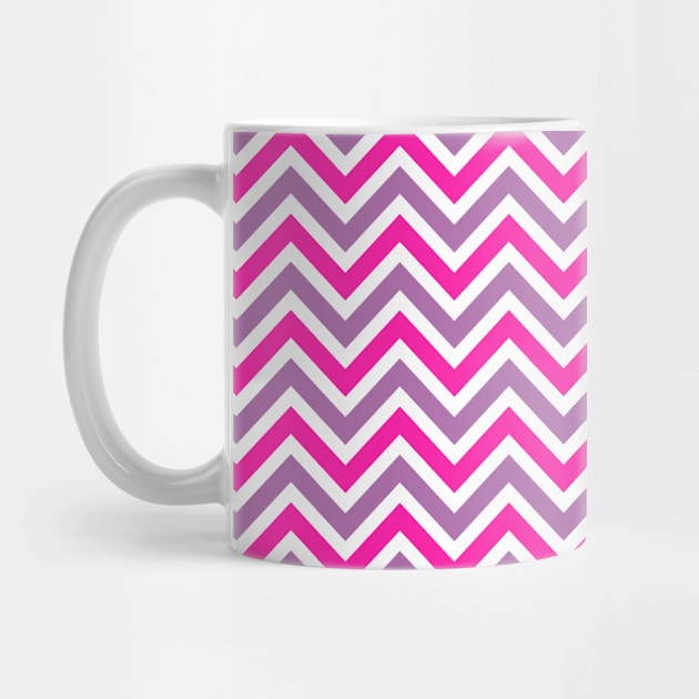 Purple & Pink Stripes by StripePatterns